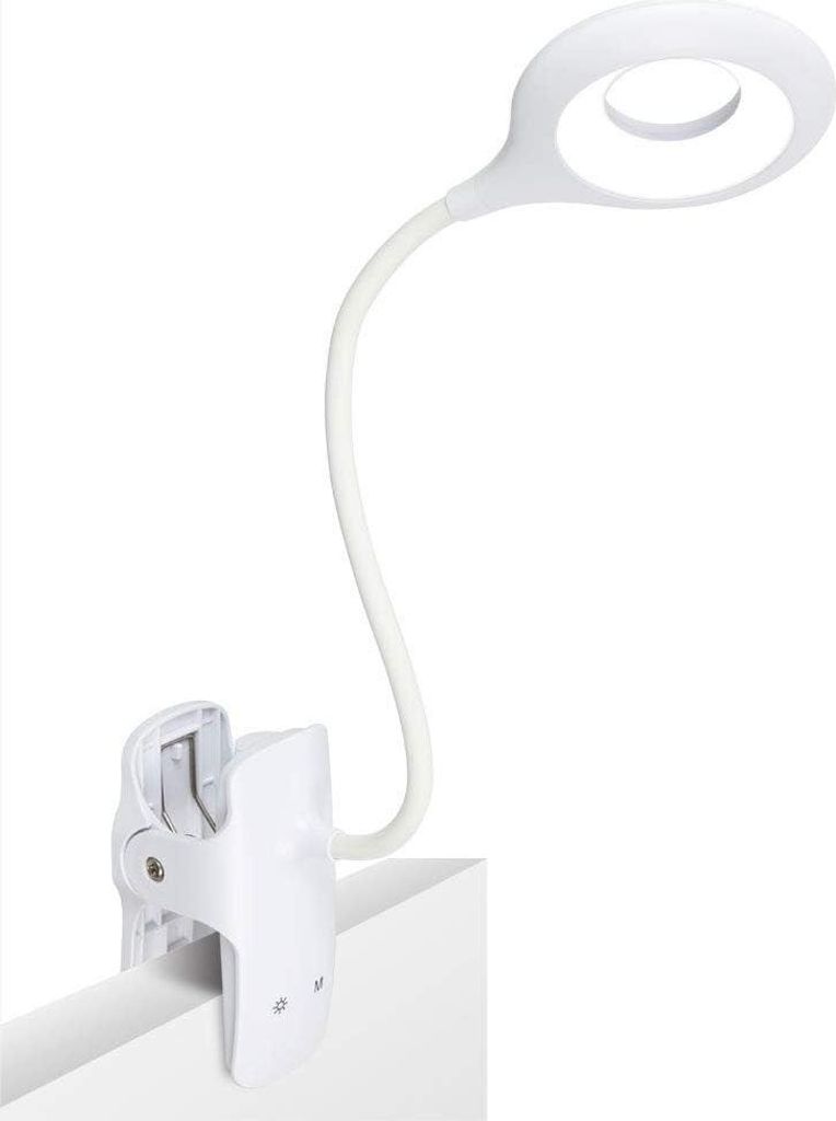 LED-Leselampe 1 Stück, USB-Wiederaufladbar, Flexibler Produktbild 