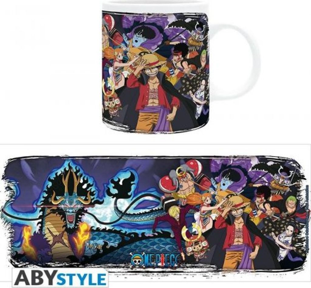 Tasse en céramique ONE PIECE - Wano Raid (volume 320 ml) Image du produit 