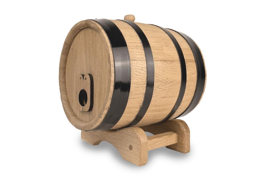 Eikenhouten vat 5 L voor Bag-in-Box systeem Productafbeelding 