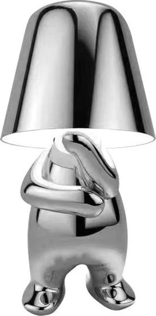 Luxus - Bins Brother Tischlampe - Silber - Mr What Produktbild 