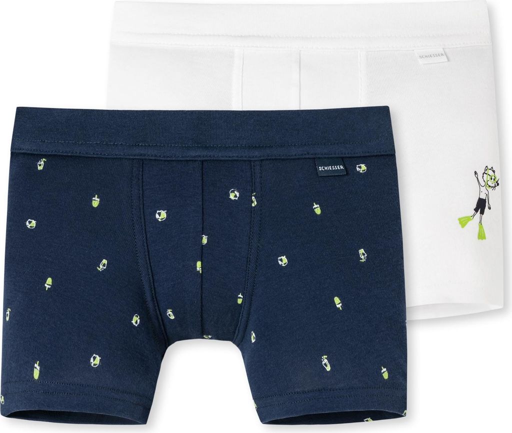 Schiesser Kleinkinder Jungen 5 er Pack Shorts Gr. 92 sortiert 12