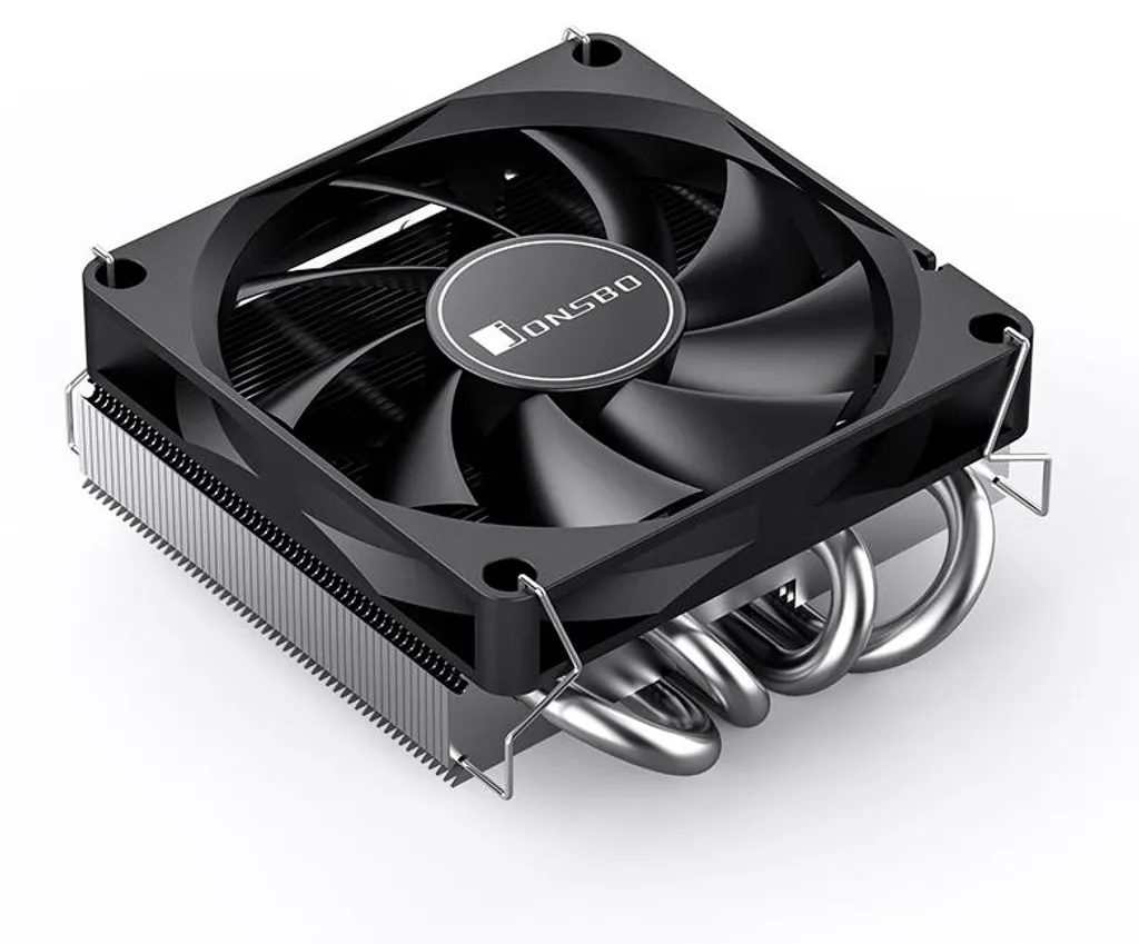 Refroidisseur CPU silencieux Jonsbo HP-400S 9cm avec 4 caloducs en cuivre