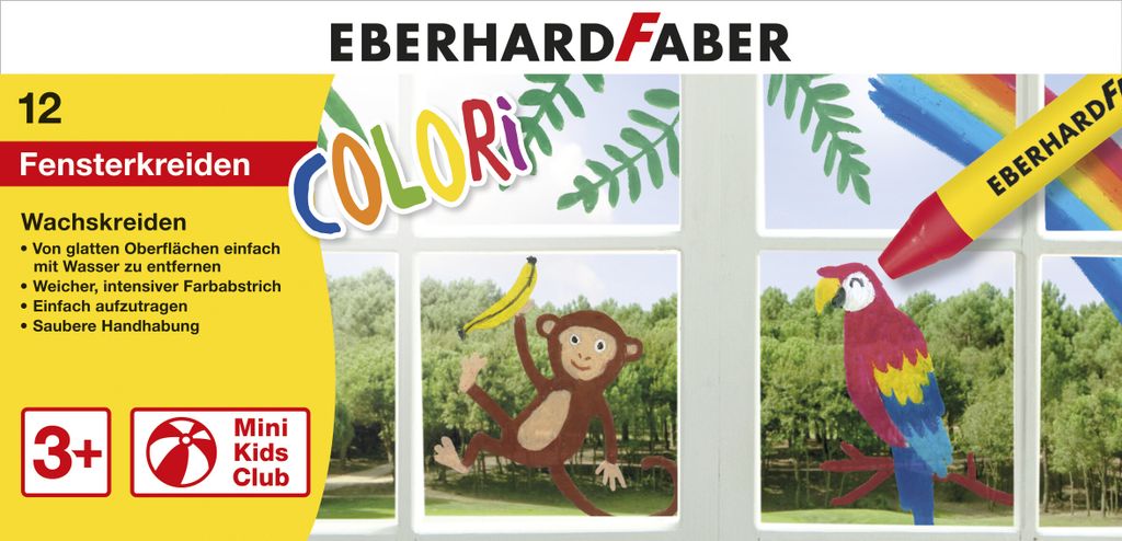 Eberhard Faber 12 EBERHARD FABER COLORI Wachsmalkreide Obrázek produktu 