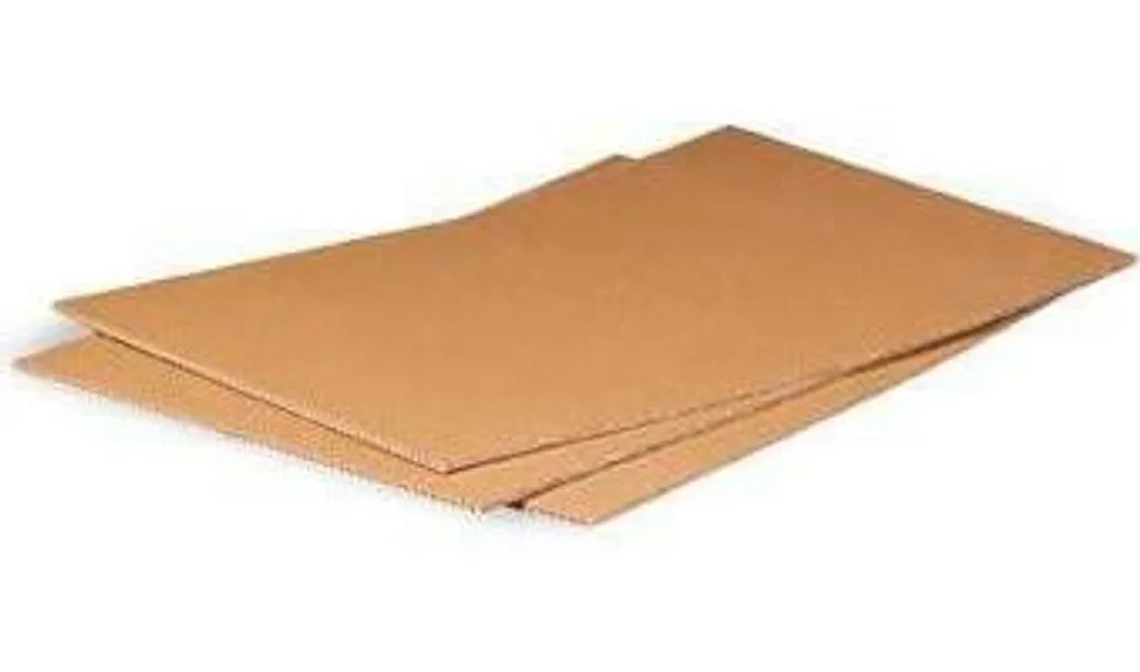 Intercalaire robuste 1150x750mm en carton brun double couche Euromass