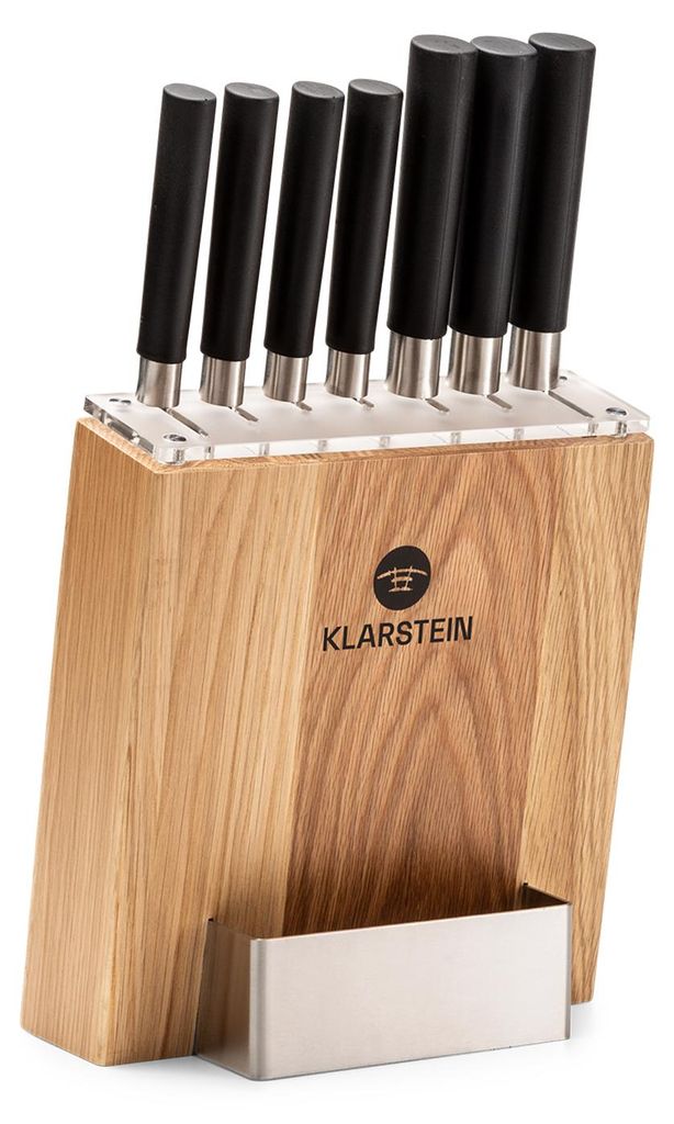 Klarstein Messerblock mit Messer, 7-Teiliges Messer-Set mit Produktbild 