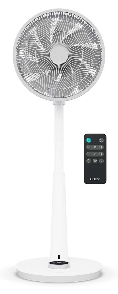Duux Whisper 2, Wentylator domowy z łopatkami, Biały, Zdjęcie produktu 
