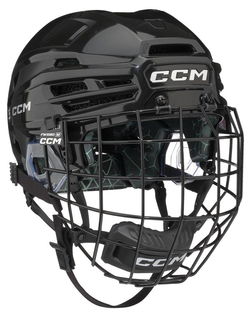 Kask CCM FTW Combo (z kratką) Senior czarny XS/S Zdjęcie produktu 