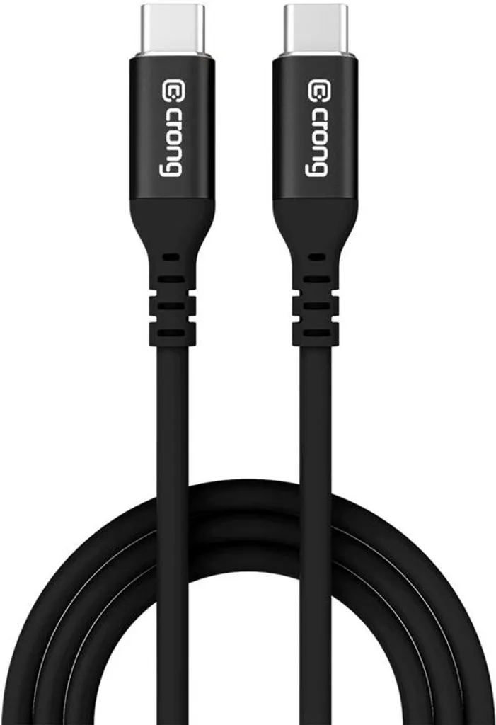 Offerta Cavo USB-C Crong Soft Link 100W 2m - Nero Morbido