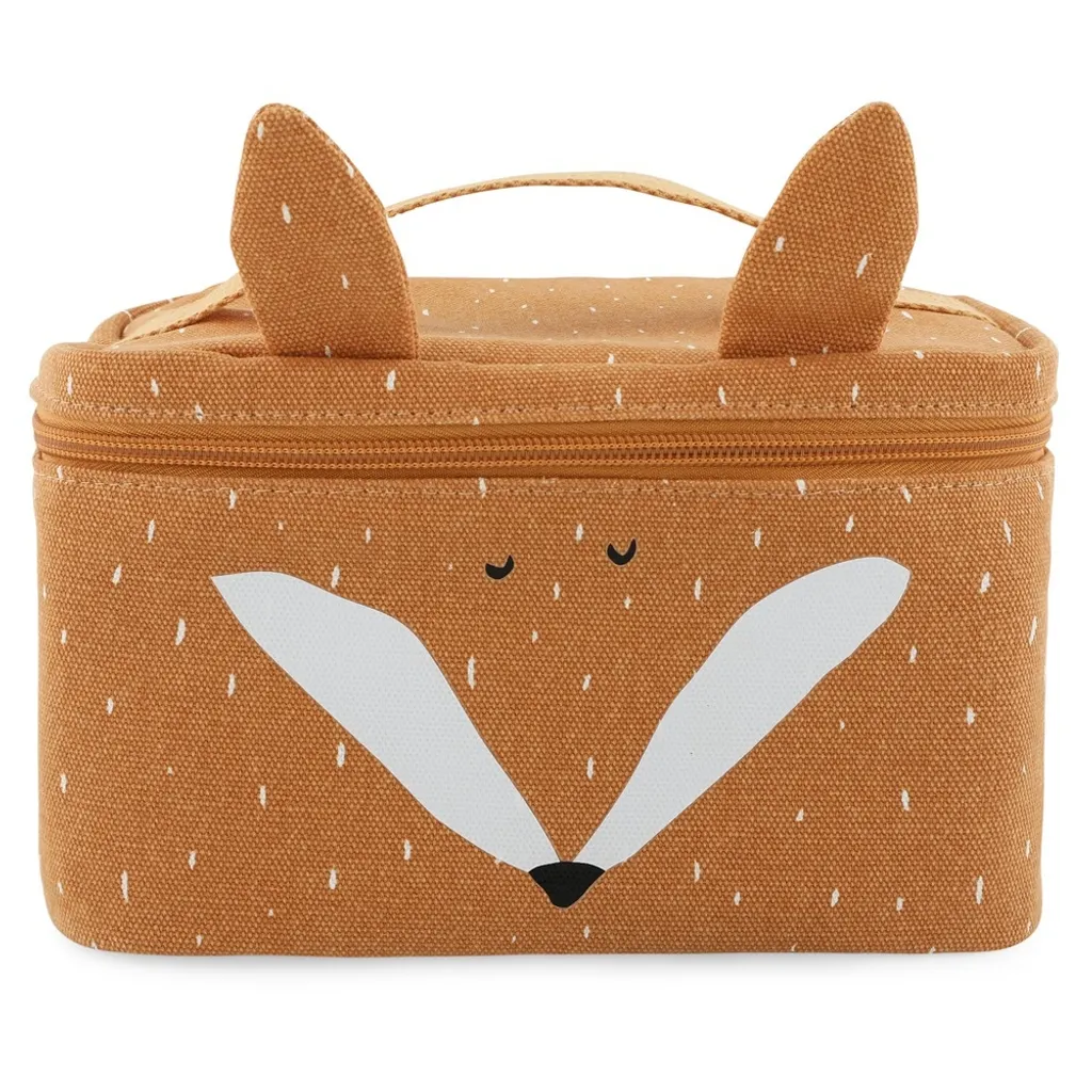 Sac-repas isotherme Trixie Mr. Fox pour enfant avec design renard roux