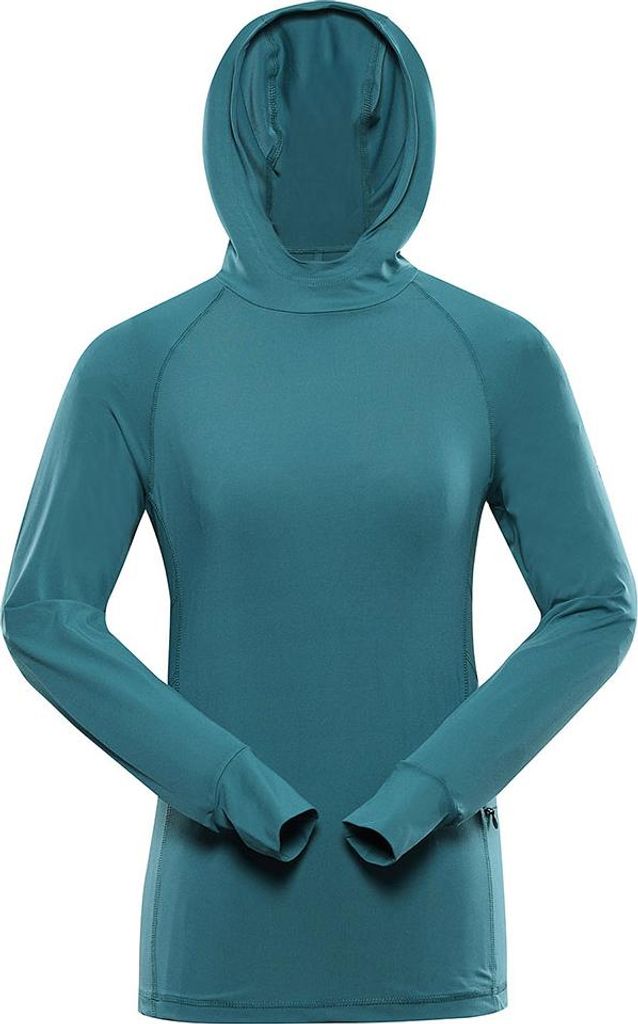 Alpine Pro Izara Kapuzenfleece Blau L Damen Blau L