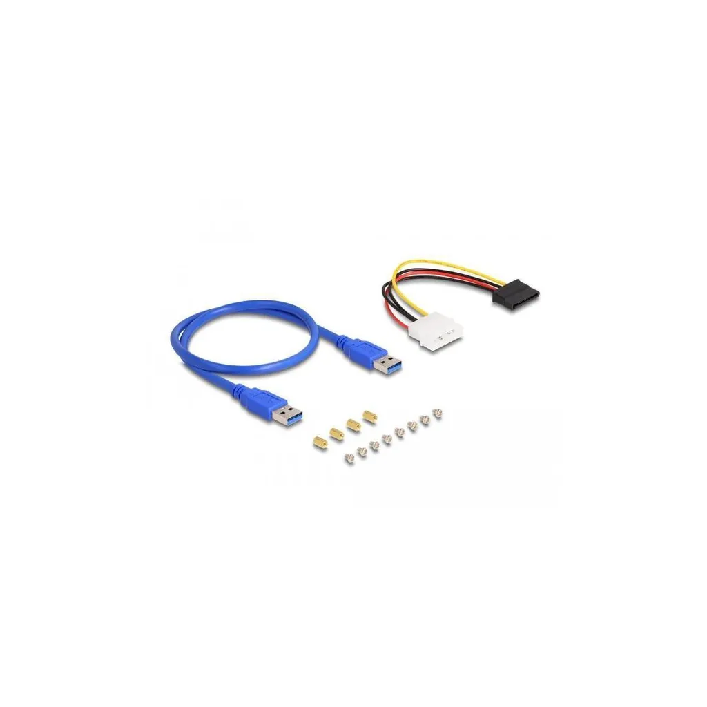 Ajoutez 3 slots PCI Express x1 sur un seul port avec ce Riser Delock