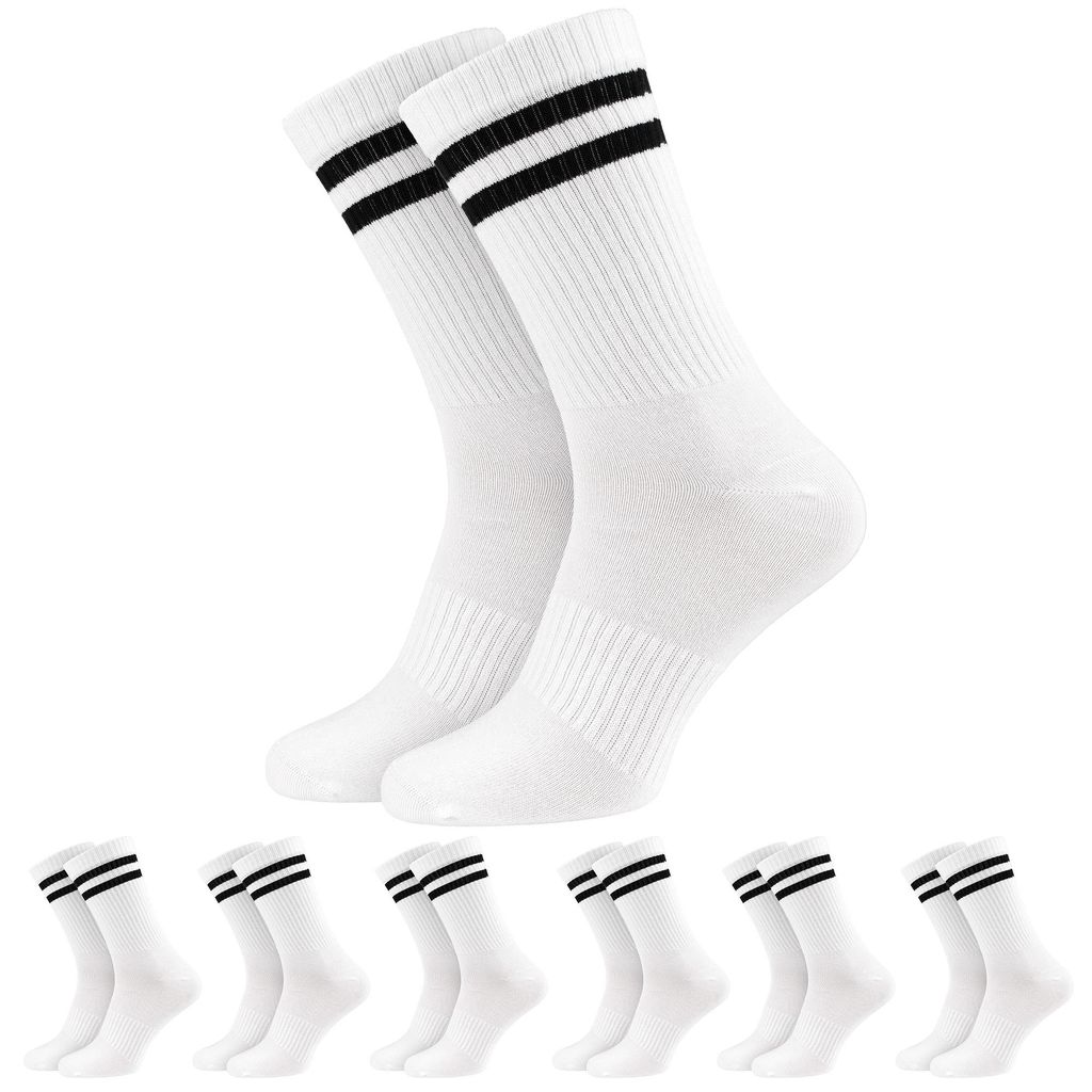 Black Snake Sportsocken Damen Herren 6 Paar Bambus Viskose Produktbild 