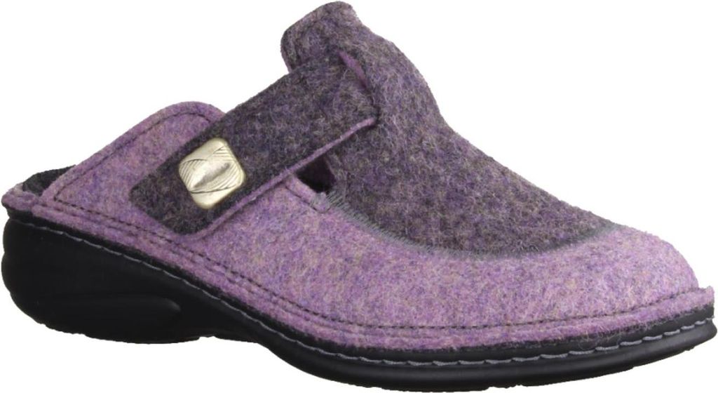 Finn Comfort Antholz Hausschuhe, Doublefilz, Lila, Produktbild 