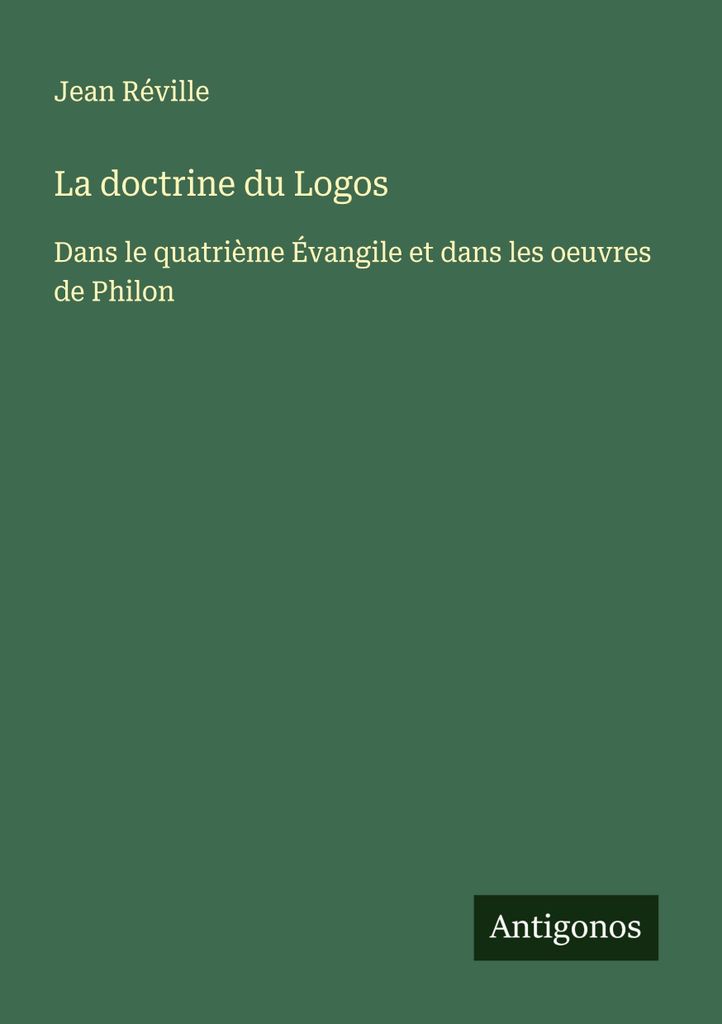 La doctrine du Logos