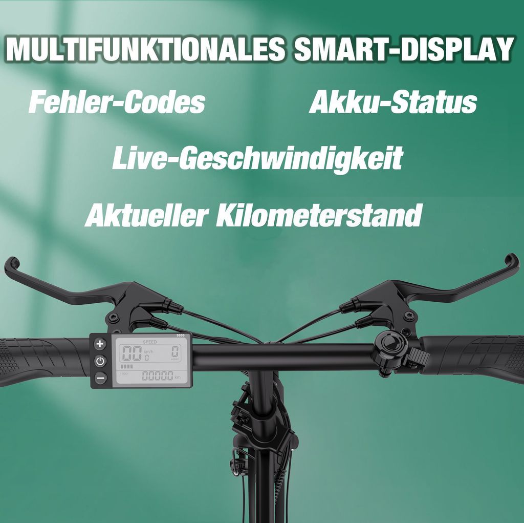 Elektrofahrrad 2 Stück E-Bike E Fahrrad Cityräder Faltbar, Produktbild 3