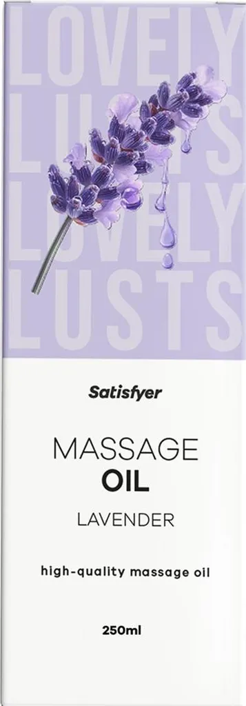 Huile de massage lavande 250 ml pour soulager les tensions et stress