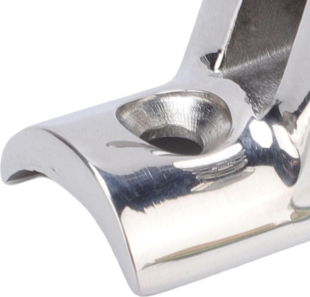2PCS Boot Top Deck Scharnier Montieren Konkave Basis mit Lock Pin 316 Edelstahl Fitting für Yacht Ponton RV