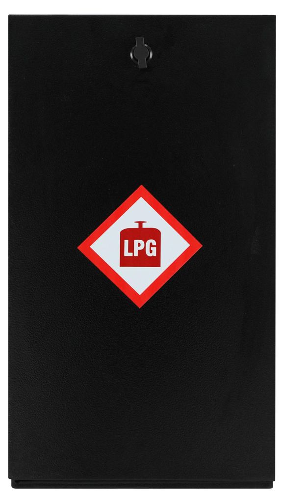 Gasflaschenkasten Aufbewahrungssafe Pulverbeschichteter Produktbild 