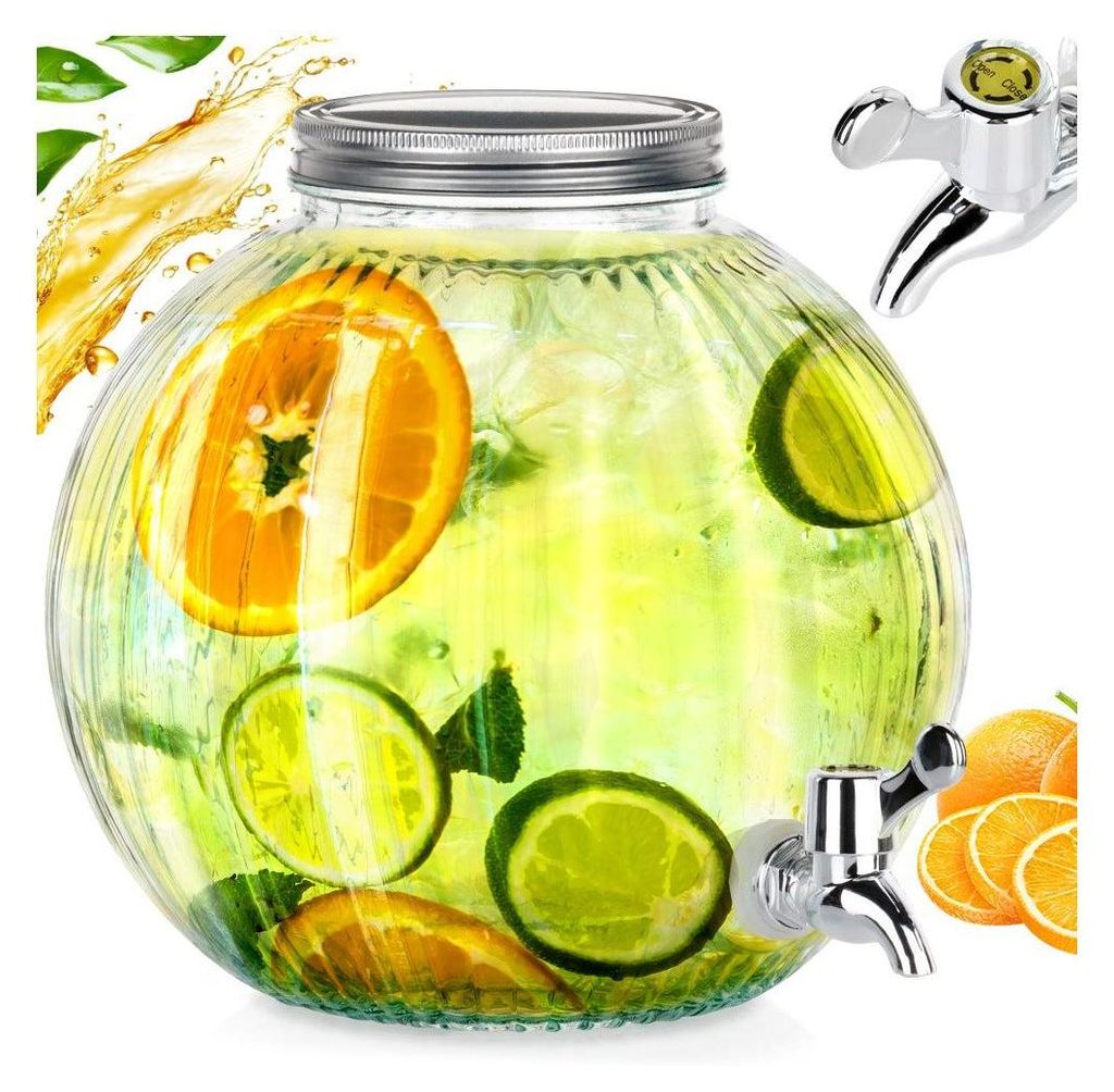 Bocal en verre avec robinet 5,5 l Image du produit 