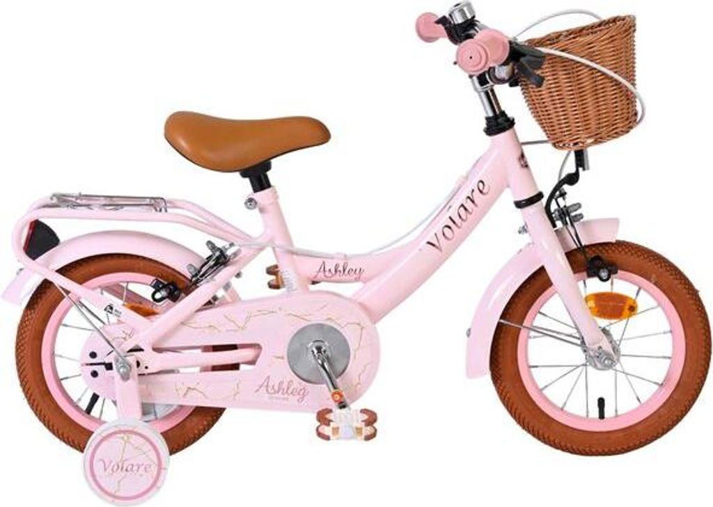 Volare Ashley Kinderfahrrad - Mädchen - 12 Zoll - Rosa - Produktbild 