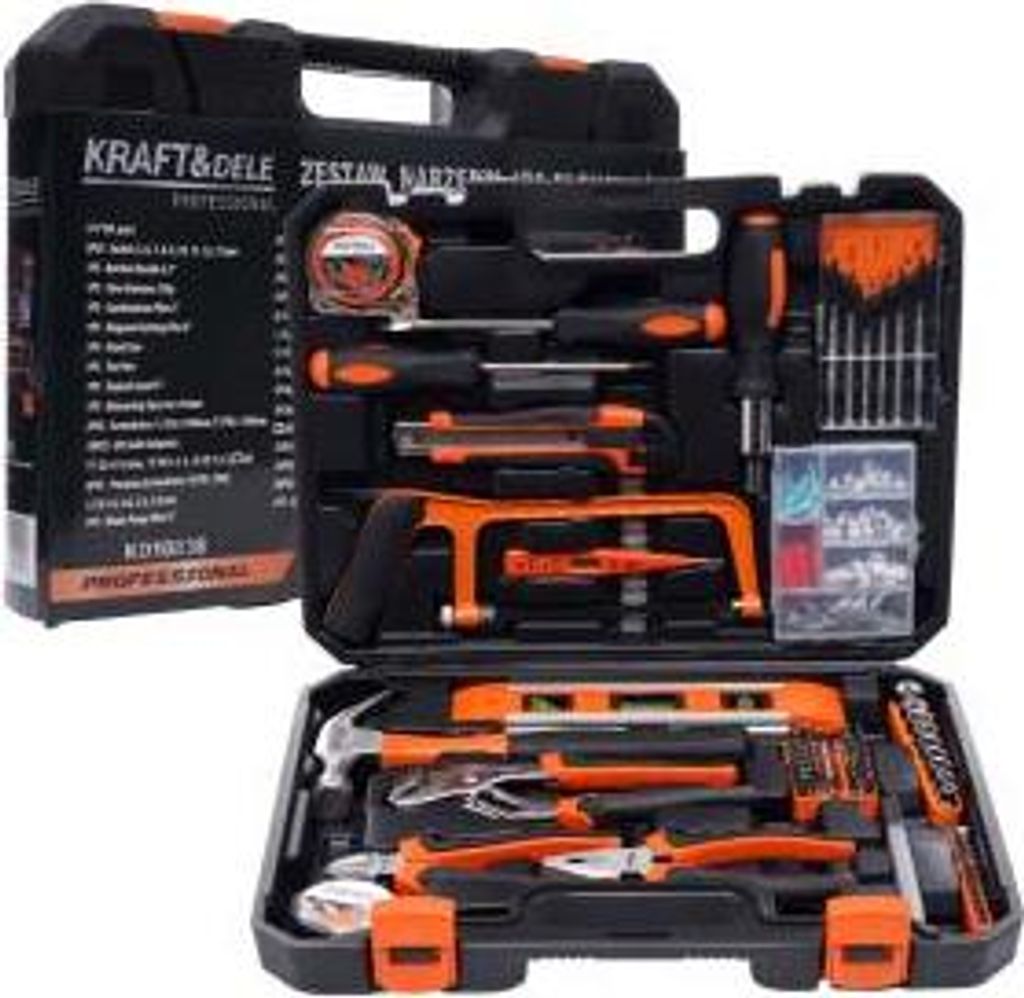 set di utensili da 180 pezzi BITs + cacciavite, pinze, Immagine del prodotto 