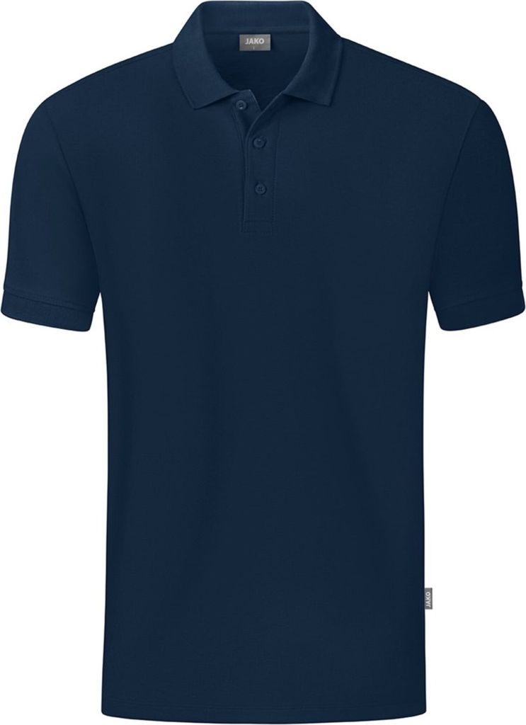 JAKO Uni Polo Organic, Farbe:marine, Größe:L Produktbild 