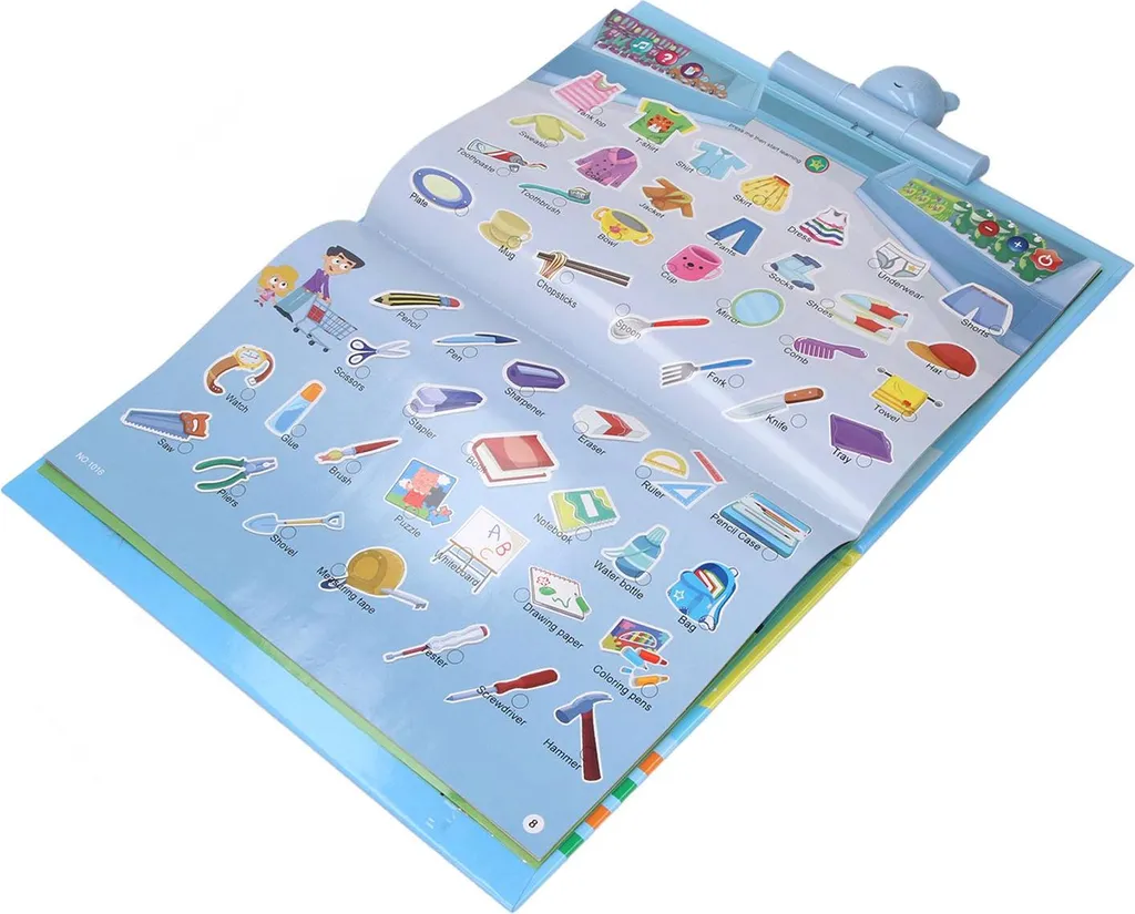 Jouet d'apprentissage ABC interactif pour apprendre l'anglais en s'amusant