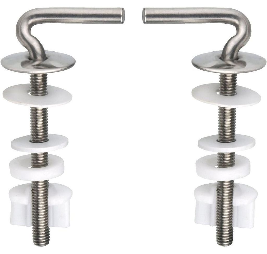 cornat tec364896 - cerniera per sedile wc con fissaggio Immagine del prodotto 