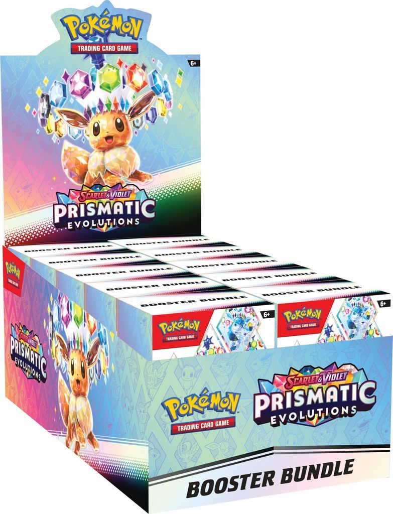 Pokémon Scarlet & Violet Prismatic Evolutions Booster Produktbild 