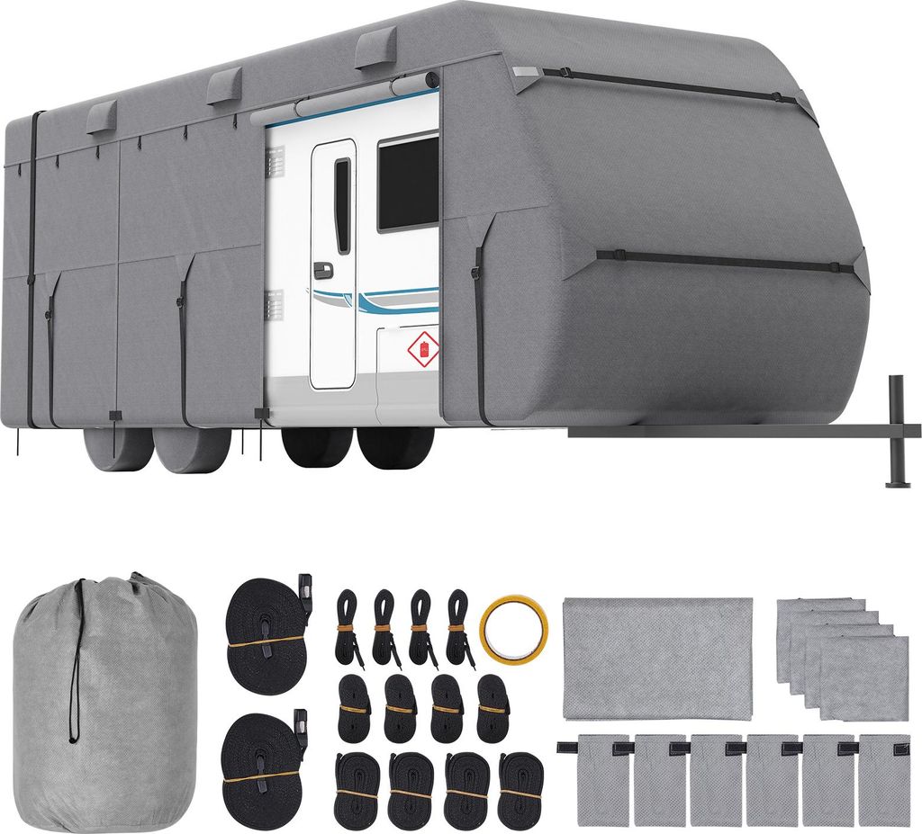 VEVOR Wohnwagen-Schutzhülle für 5,5-6,1 m Wohnwagen, Produktbild 