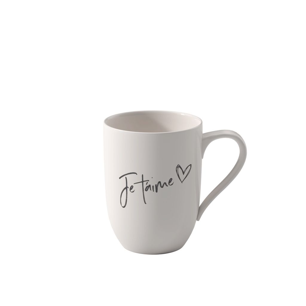 Statement Becher mit Henkel Je t'aime 115 x 80 x 104 mm, Immagine del prodotto 