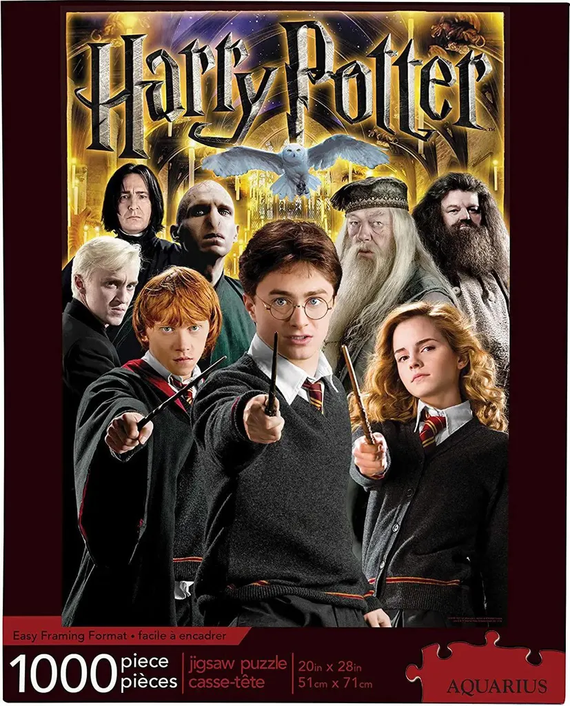 Puzzle 1000 pièces Harry Potter Collage - Qualité Premium Aquarius 50x70cm