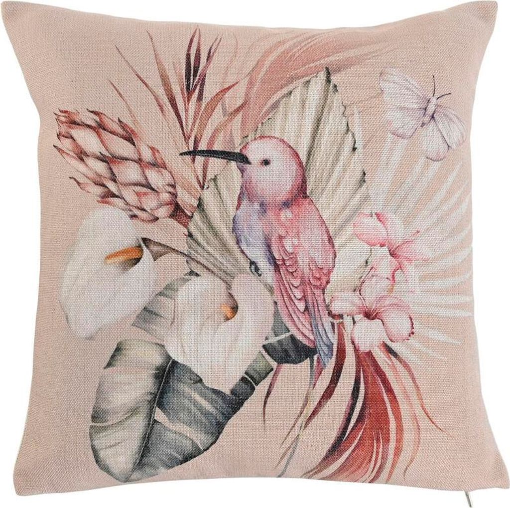 Kissen Home ESPRIT Vogel Cottage 45 x 15 x 45 cm