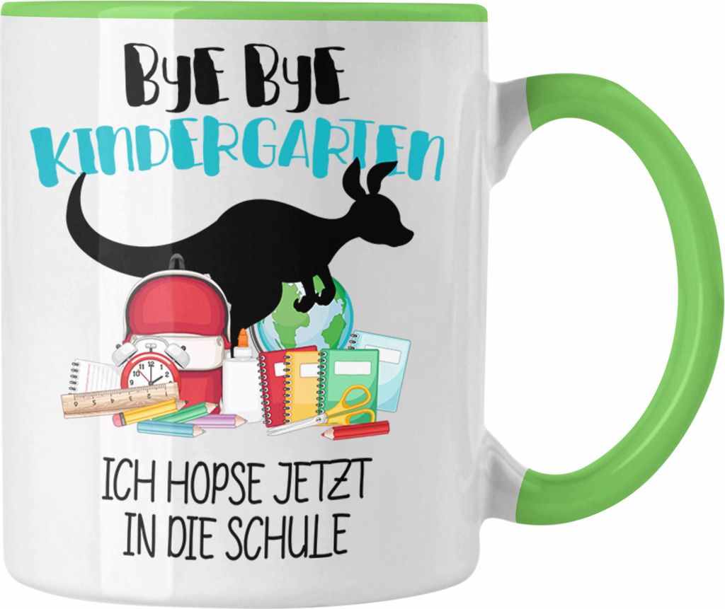 Trendation - Schulkind 2023 Einschulung Mädchen Junge Geschenk Schultüte Tasse Schulstart 1. Schultag Schuleinführung Schulanfang Geschenkidee (...