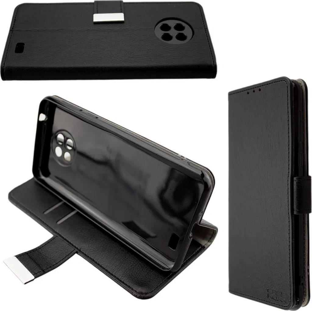 caseroxx Custodia per cellulare compatibile con Oukitel C19 Custodia a portafoglio Bookstyle-Case