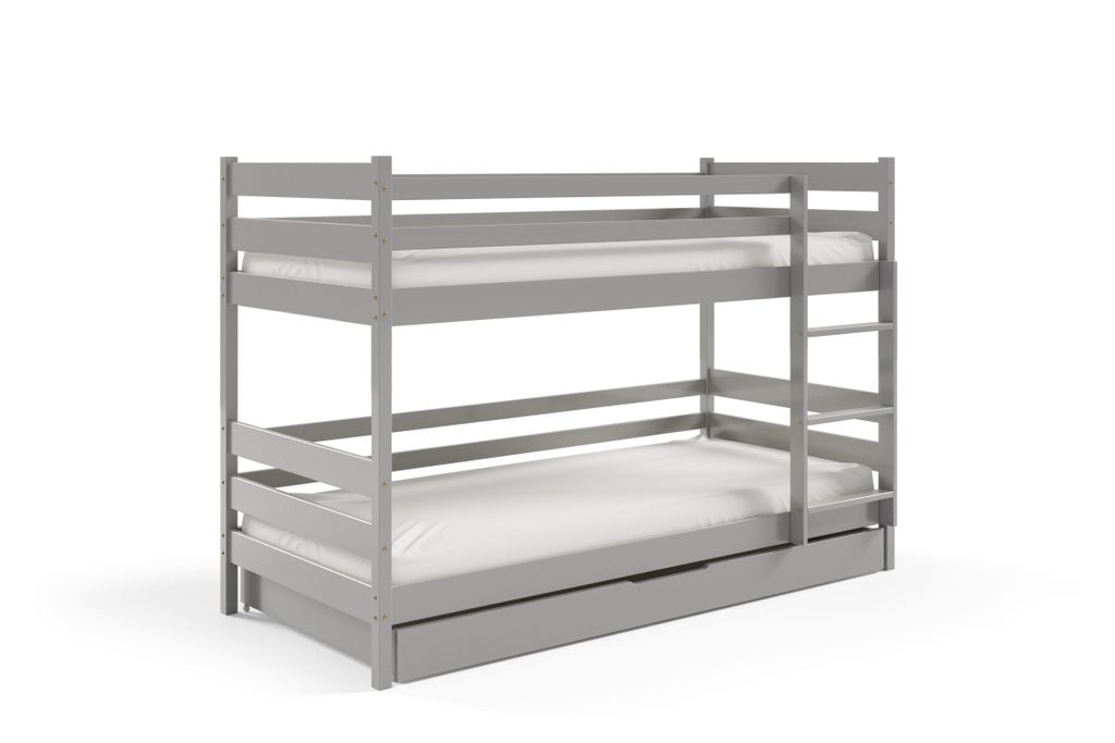 Masseno Etagenbett SIMBA 80x190 cm mit Schublade, Produktbild 