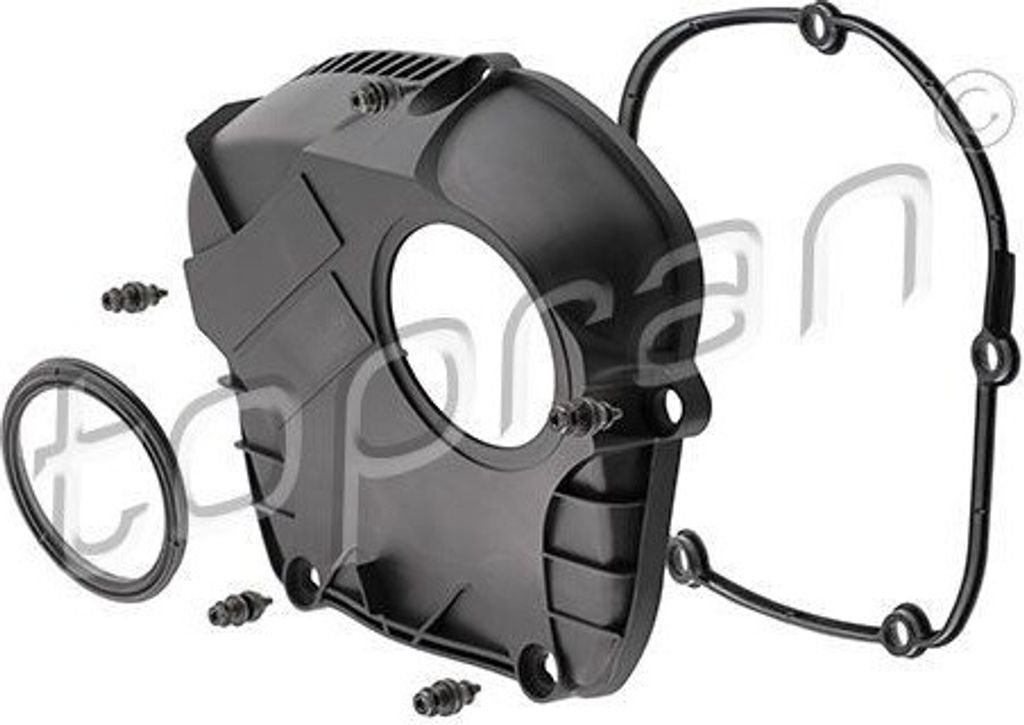 TOPRAN Zahnriemenabdeckung 118 526 Zylinderkopf seitlicher Anbau für VW GOLF VI (5K1)