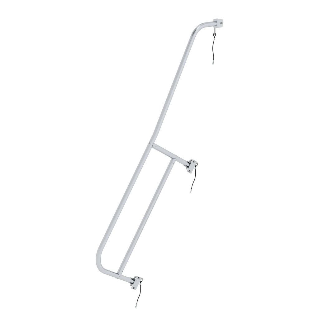 Günzburger Steigtechnik Handlauf steckbar links für Podesttreppe 7-8-stufig - 050226