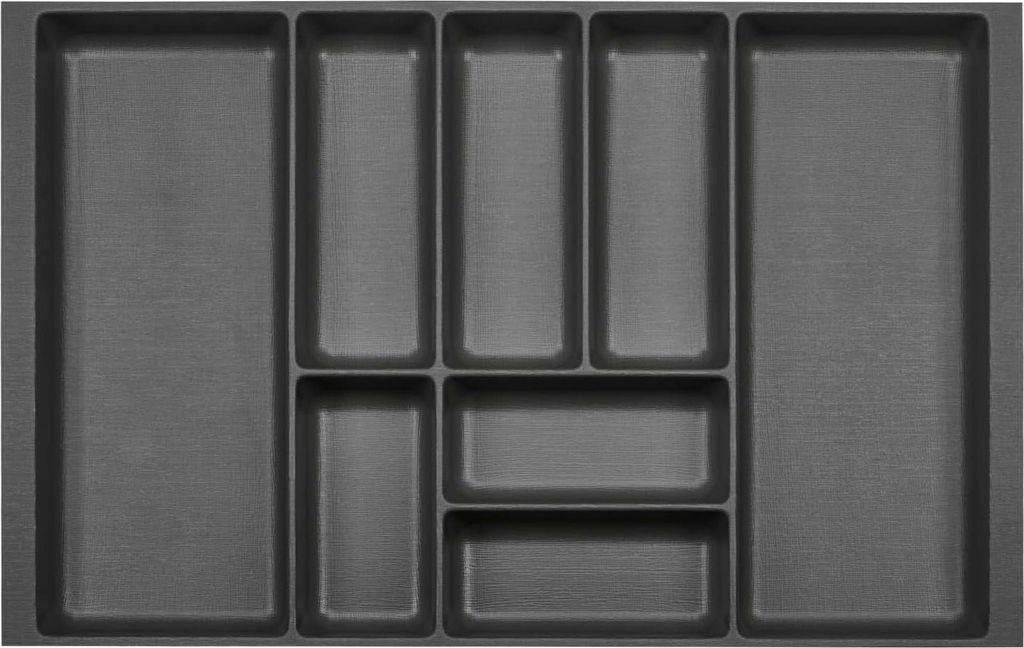 Lade Organizer - Besteckkästen Kunststoff - Breite: 709 ± 1 mm (80 cm Korpus) - Anthrazit