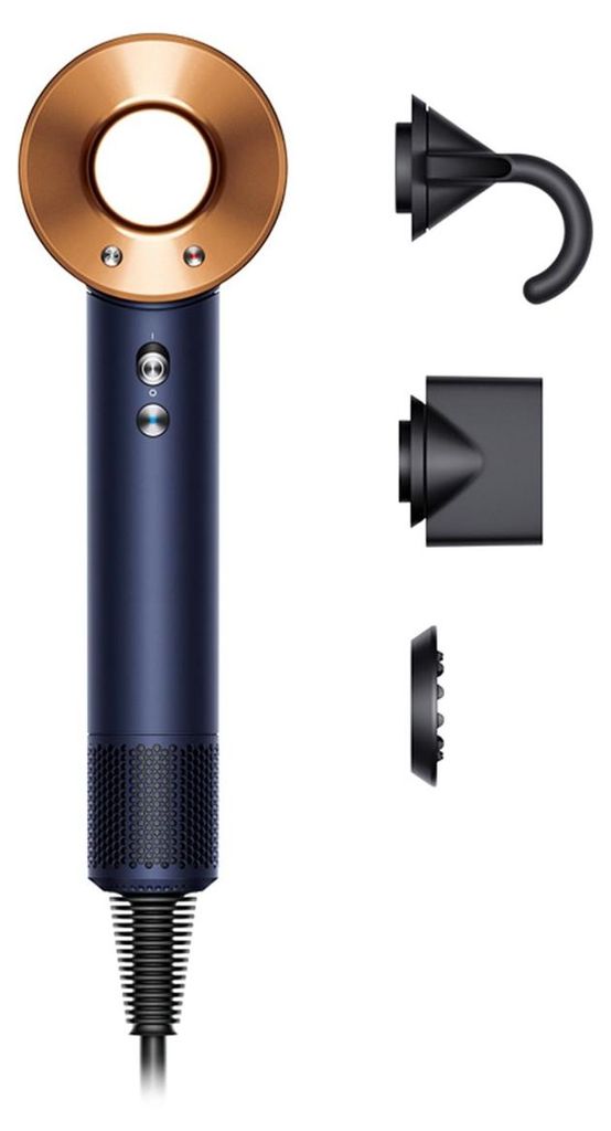 Dyson Supersonic Straight & Wavy nachtblau/kupfer Produktbild 
