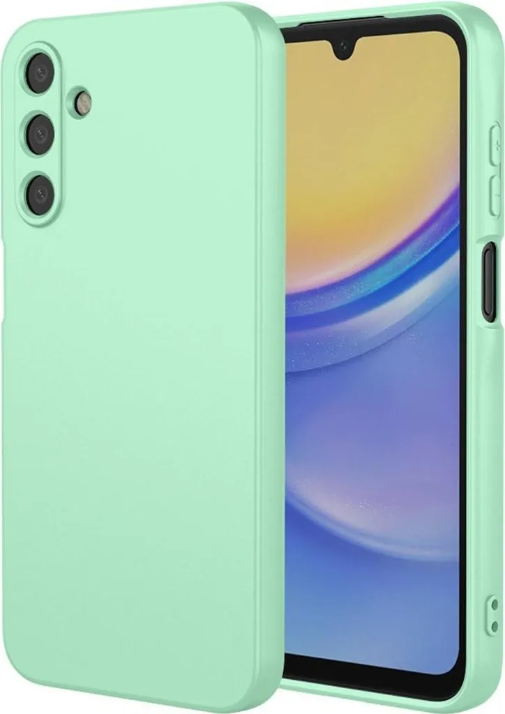 Custodia Samsung Galaxy A36 Silicone Phonesta Verde Matcha - Cover Soft Silk