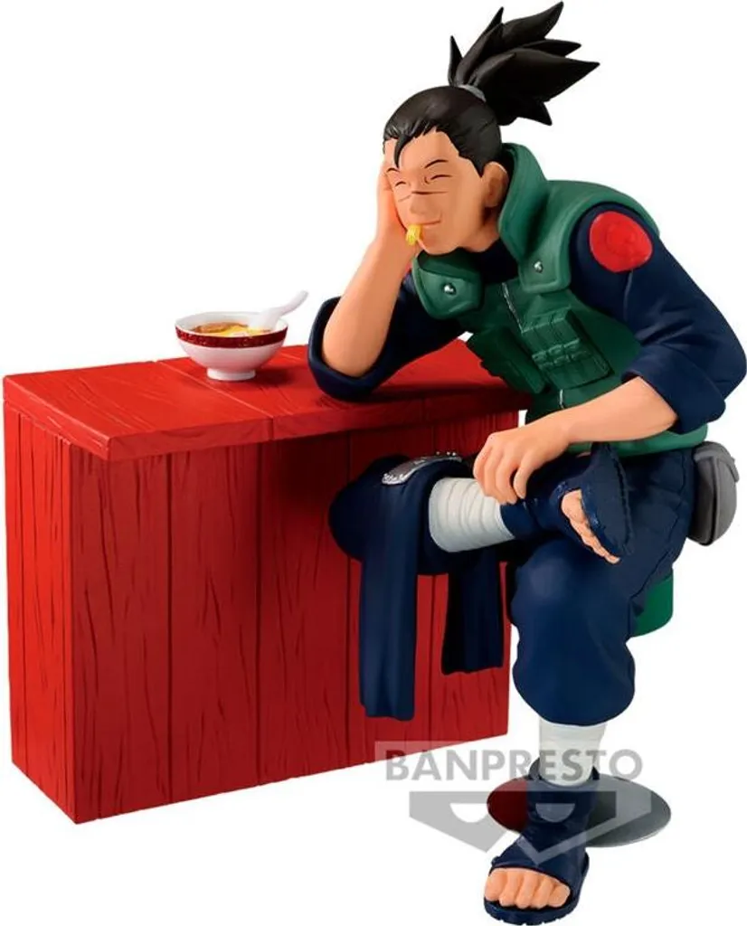 Figurine Iruka Naruto 12 cm - Statuette de Qualité sans Imperfection