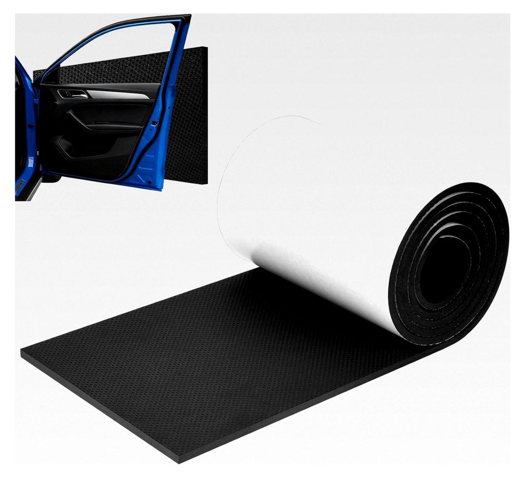 Wandschutz für Garagen, 2m x 20cm Türschutz, selbstklebend, Anti-Kollision und Anti-Reibung, 6mm dicker Schutz für Garagenwände und Parkplätze