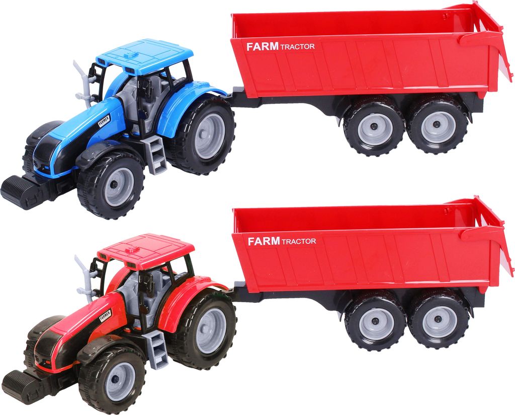 Traktor s vlečkou 42 cm Obrázok produktu 