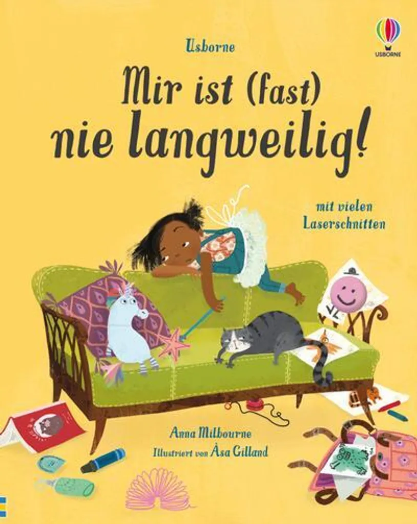 Occuper les enfants en voyage avec le livre Mir ist (fast) nie langweilig