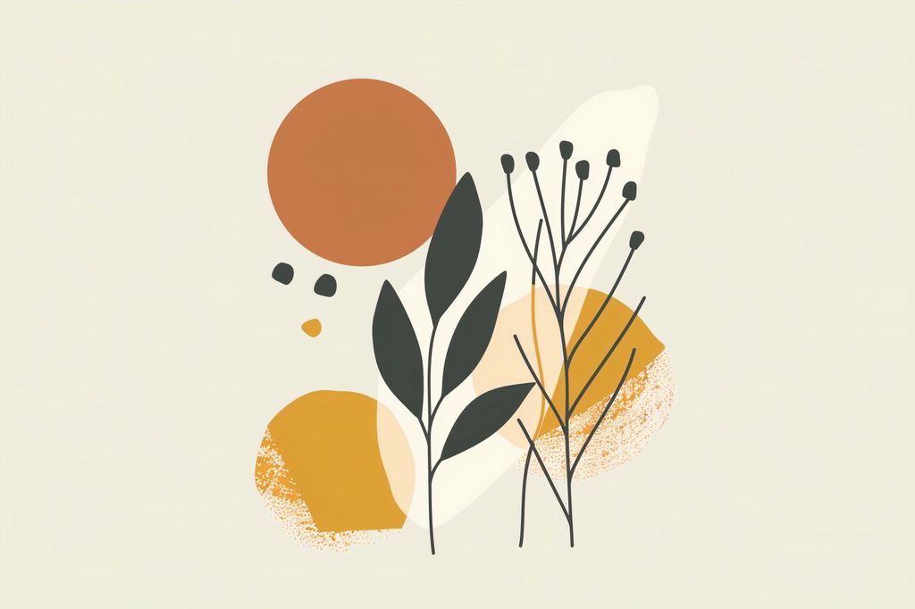 Plakat 30x20cm Botanische Presse