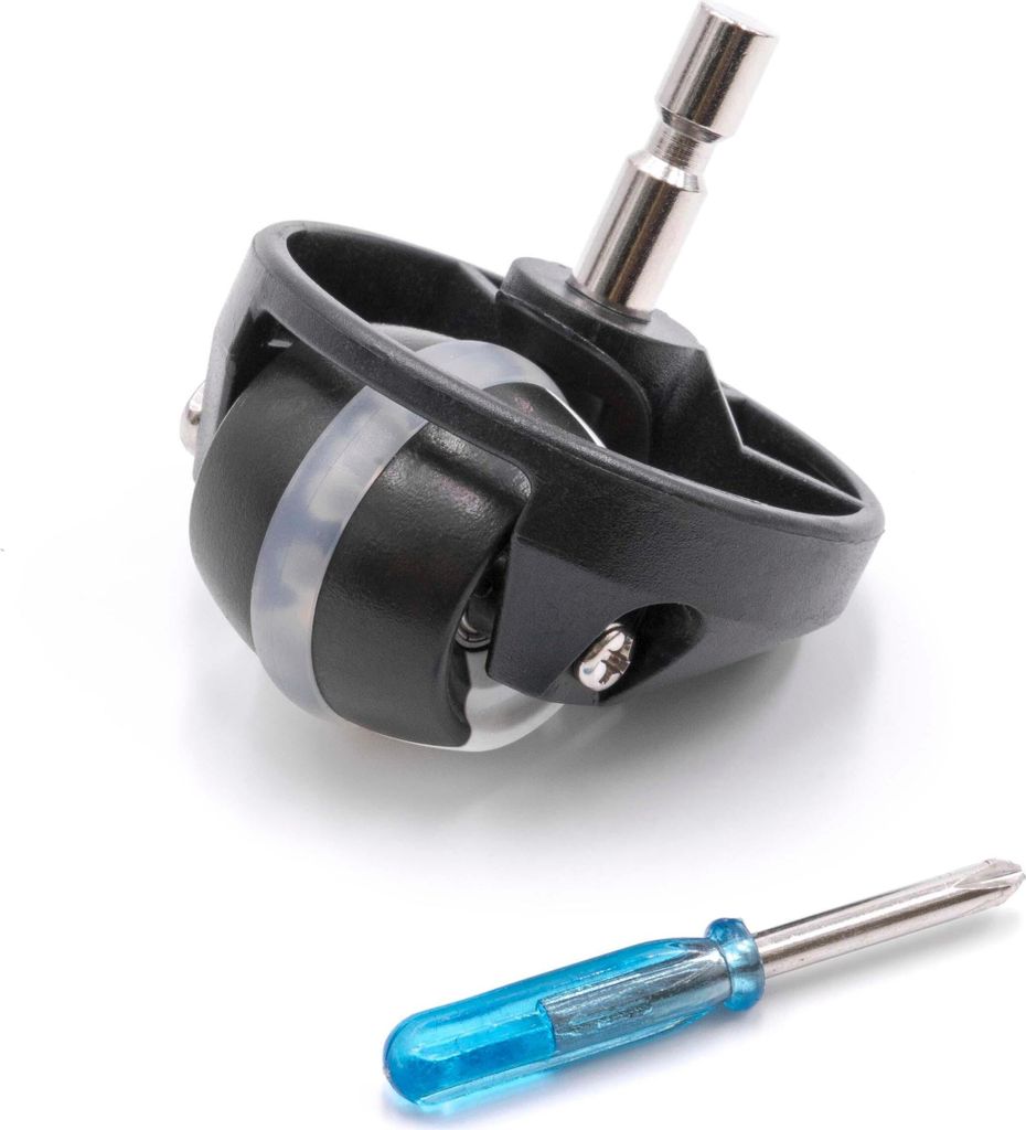 vhbw Premium Ersatzrad kompatibel mit iRobot Roomba 790, 800, 7860, 776p, 765, 870, 774, 775, 780, 770, 781, 782, 866, 876 Saugroboter, Wischroboter