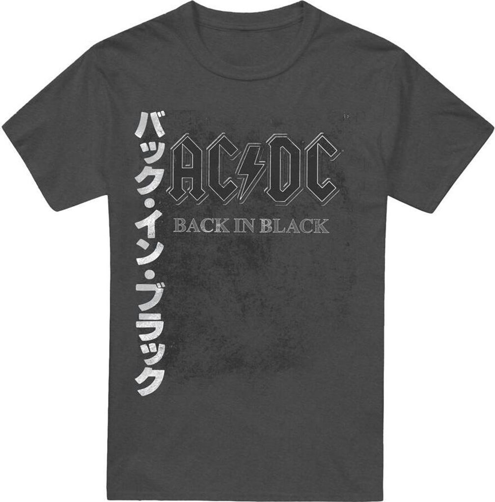 AC/DC - "Back in the Day" T-Shirt für Herren/Damen Uni TV17416 (XXL) (Holzkohle)