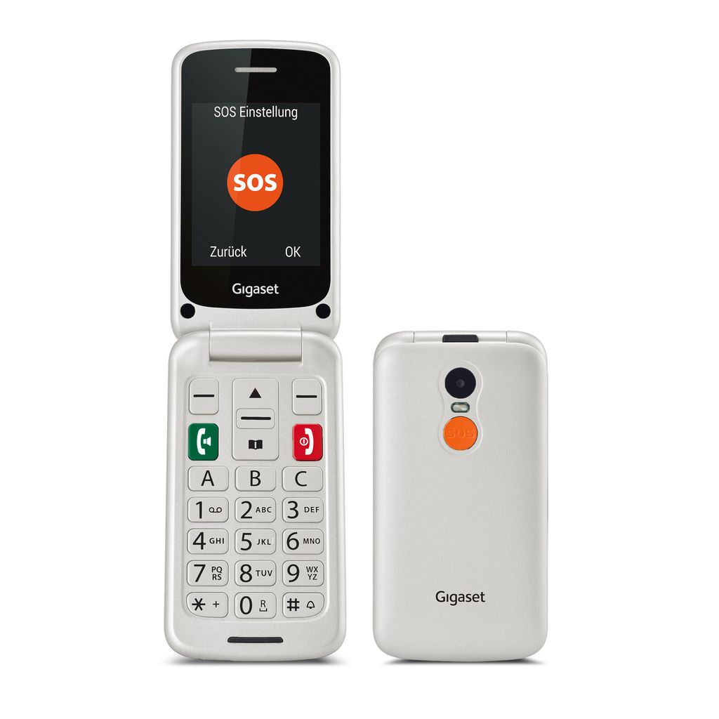 Gigaset GL590 pearl white Seniorenhandy | Kaufland.de