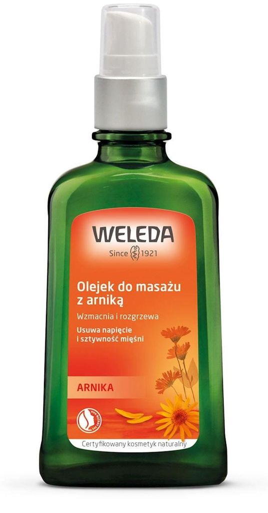 OLEJEK DO MASAŻU Z ARNIKĄ ECO 100 ml - WELEDA